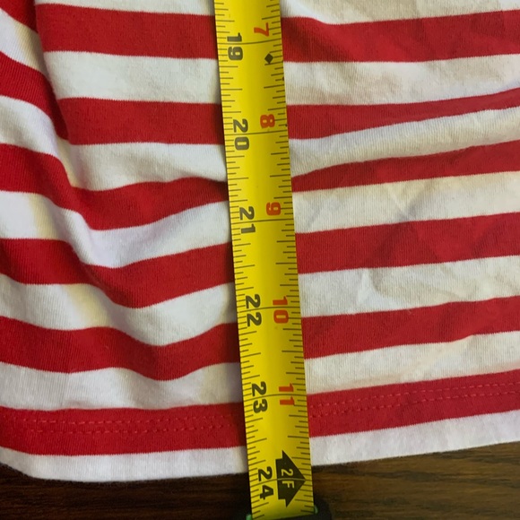 TOMMY HILFIGER 🇺🇸 Womens Americana V-Neck Collared Tee Shirt 🇺🇸  (M) - Picture 4 of 7